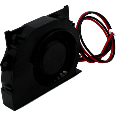 Безшумна турбіна 4010 на масляному/кульковому підшипнику. Купить вентилятор-улитку для 3д принтера