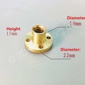 Гайка для Т8 гвинта осі Z 3д принтера