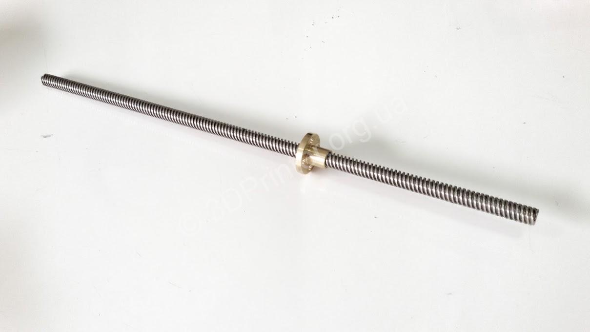 Гвинт для осі Z 3д принтера - 4 зах. трапеція