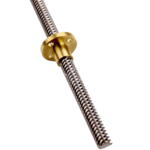 Гвинт для осі Z 3д принтера - 4 зах. трапеція, винт оси зет в 3д принтере купить