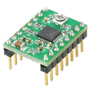 Драйвер шагового двигателя А4988 для 3д принтера