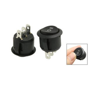 Круглая трехпозиционная кнопка SPDT – Rocker Switch