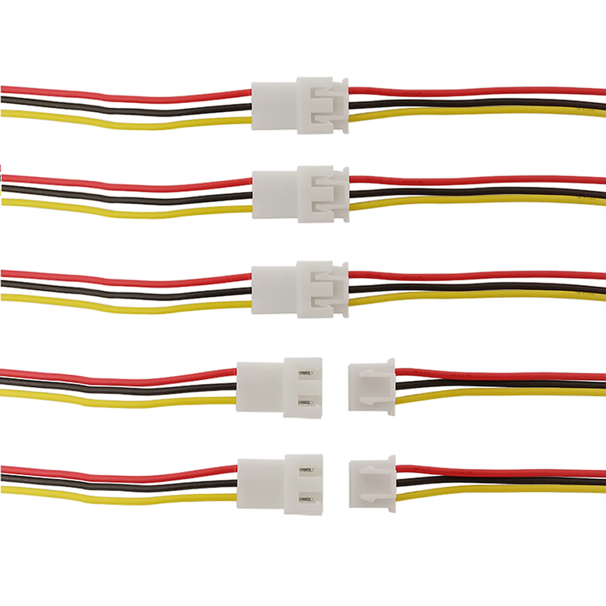 Конектор 3-Pin мама/тато ХН2.54 купить для 3д принтера
