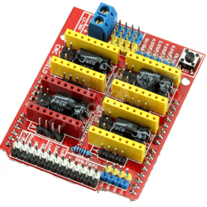 Плата расширения Arduino UNO (3D printer CNC shield)