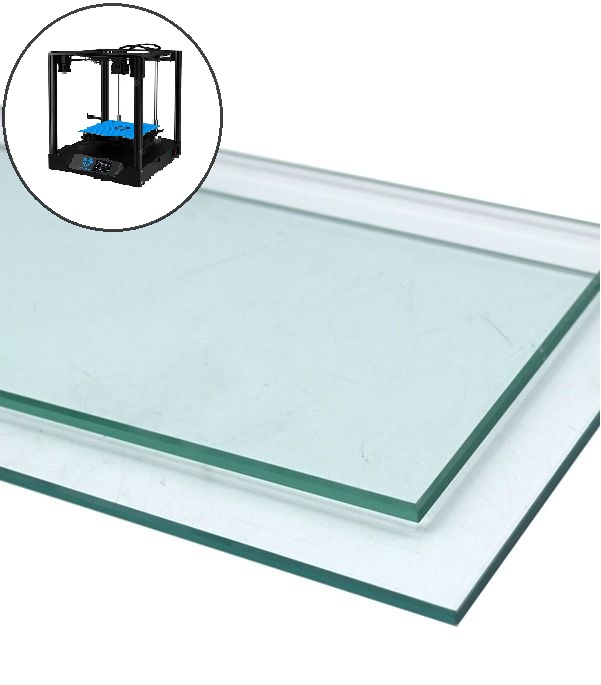 Закаленная стеклянная платформа для 3д принтера купить Киев