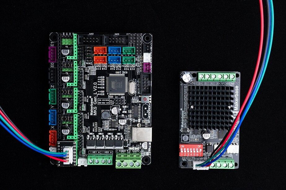 Плата внешнего шагового драйвера MKS CD