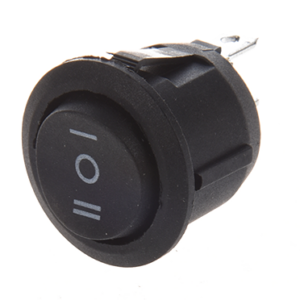 Круглая трехпозиционная кнопка SPDT – Rocker Switch